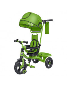 Triciclo Globo 05566 VITAMINA G Evolution 5 in 1 con parasole Verde