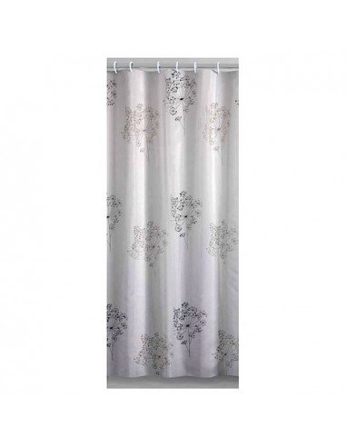 Tenda doccia Gedy TTE 1322 1230 PARFUME Bianco e Nero