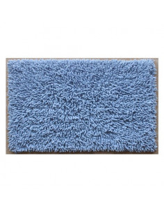Tappeto bagno Quarzo Bianco 17874 RICCIO Celeste