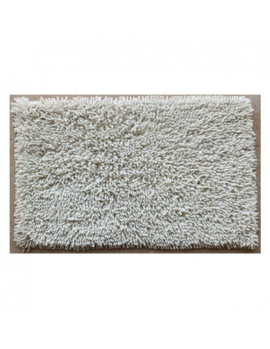 Tappeto bagno Quarzo Bianco 17829 RICCIO Panna