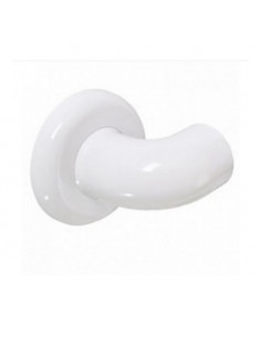 Supporto corrimano bagno K Design EH WF RX Angolare Bianco