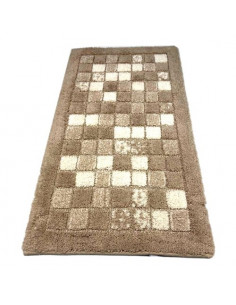 Tappeto bagno Quarzo Bianco 13715 MOSAICO EcrÃ¹