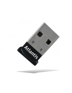 ADATTATORE ATLANTIS P008-USB06H Mini Bluetooth 4.0+EDR CLASSE-2 Connessione wireless a 2,1Mbps-Supporto dual mode Bluetooth 3.0
