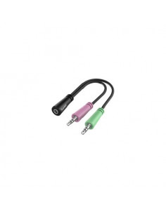 Adattatore audio Hama 00200351 Headset Black Black