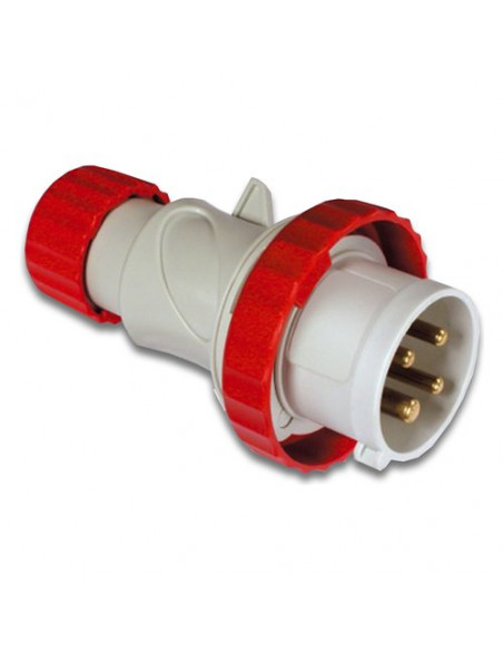 Spina elettrica Fanton 70164 Rosso e Bianco