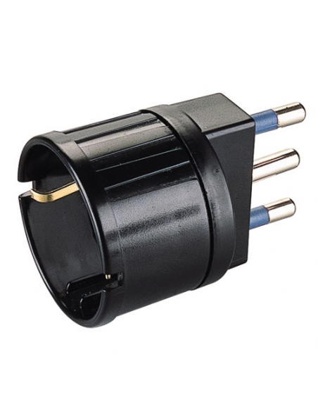 Adattatore elettrico Poly Pool PP0432 1 Nero Nero