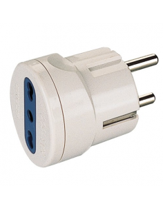 Adattatore elettrico Poly Pool PP0451 Bianco Bianco