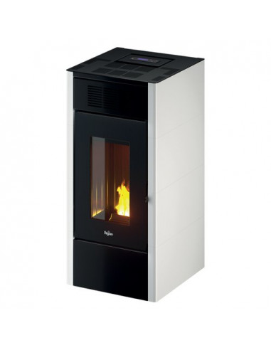 Stufa pellet Pegaso 7020023 SABA 14 Bianco