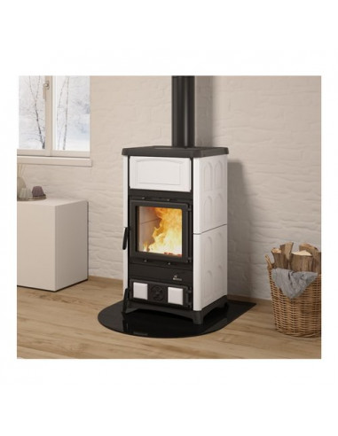 Stufa legna Nordica 7112710 CONCITA 2.0 Bianco infinity
