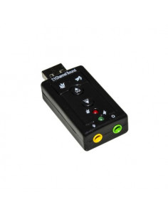 ADATTATORE LINK USB-AUDIO PER MICROFONO, CASSE O CUFFIE