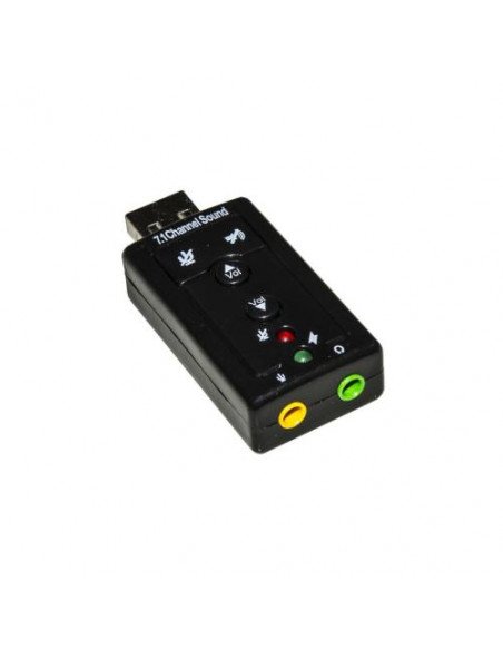 ADATTATORE LINK USB-AUDIO PER MICROFONO, CASSE O CUFFIE