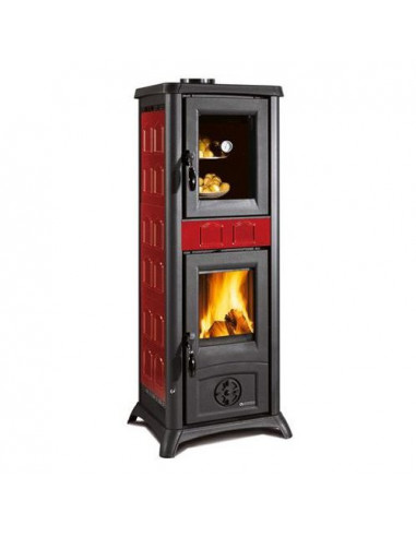 Stufa legna Nordica 7111720 GEMMA FORNO 5st Elegance bordeaux