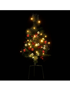 Alberi di Natale Artificiale per Viali 2 pz 76 cm in PVC