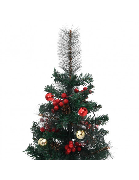 Alberi di Natale Artificiali per Viali 2 pz 76 cm in PVC