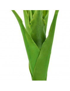 Albero di Banane Artificiale con Vaso 180 cm Verde