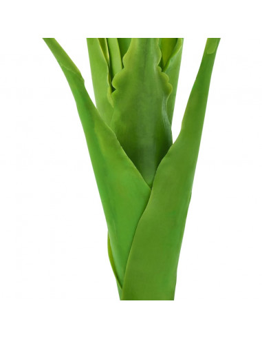 Albero di Banane Artificiale con Vaso 180 cm Verde