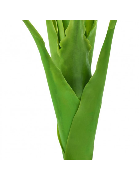 Albero di Banane Artificiale con Vaso 180 cm Verde
