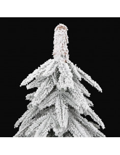 Albero di Natale Artificiale con Neve Fioccata 210 cm