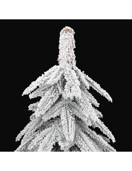 Albero di Natale Artificiale con Neve Fioccata 210 cm