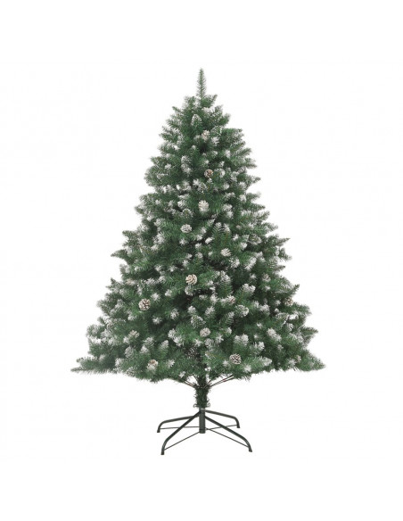 Albero di Natale Artificiale con Base 210 cm PVC