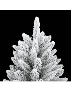 Albero di Natale Artificiale con Neve Floccata 240 cm PVC e PE