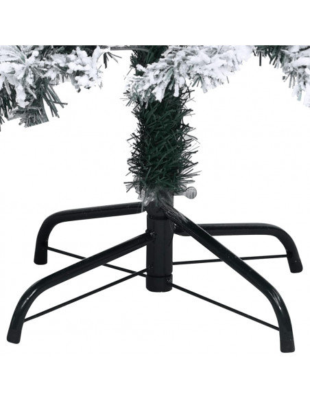 Albero di Natale Artificiale con Neve Verde 300 cm PVC