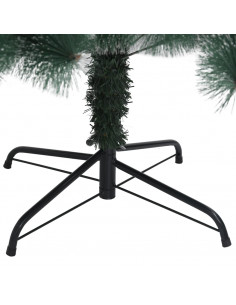 Albero di Natale Artificiale con Supporto Verde 240 cm PET