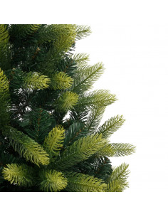 Albero di Natale Artificiale Incernierato con Base 120 cm