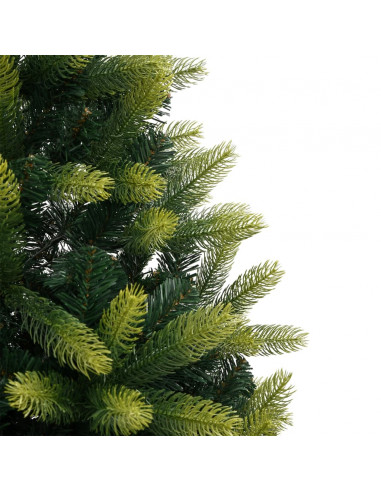 Albero di Natale Artificiale Incernierato con Base 180 cm