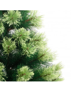 Albero di Natale Artificiale Incernierato con Base 210 cm