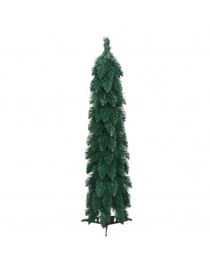 Albero di Natale Artificiale Preilluminato con 45 LED 90 cm
