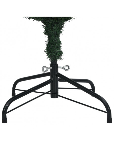 Albero di Natale Artificiale Sottile con 150 LED 120 cm