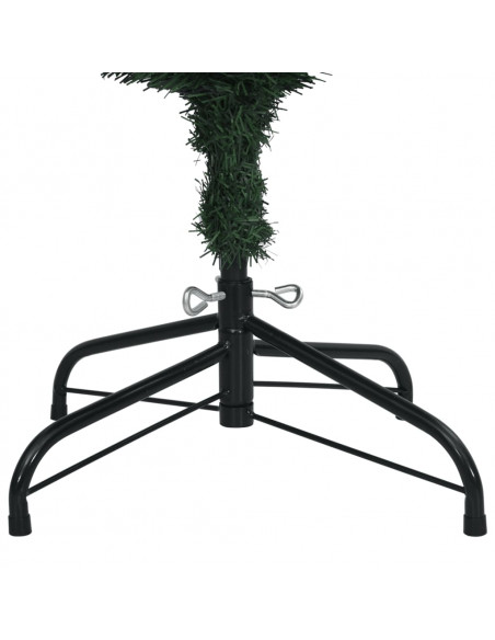 Albero di Natale Artificiale Sottile con 300 LED 180 cm