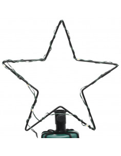 Albero di Natale con Puntale Blu 108 LED 180 cm