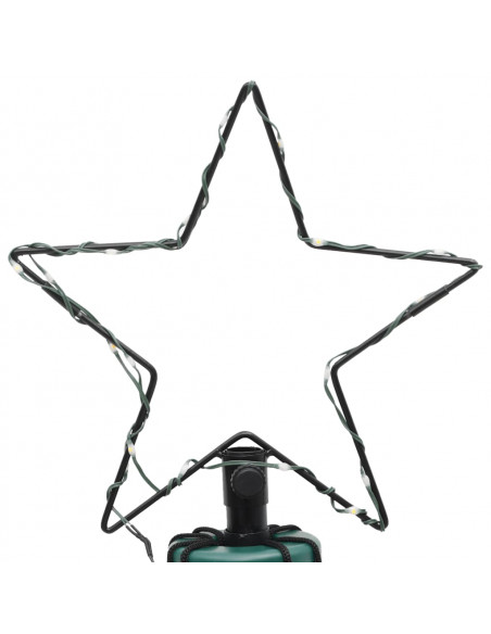Albero di Natale con Puntale Blu 108 LED 180 cm