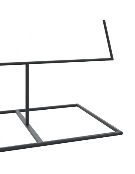 Albero di Natale Decorativo in Metallo Nero 180 cm