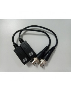 TRASMETTITORE PASSIVO HIKVISION HD-TVI SU CAVO CAT 5e DISTANZA TRASMISSIONE A COLORI 200MT CONF. 2PZ - DS-1H18S/E