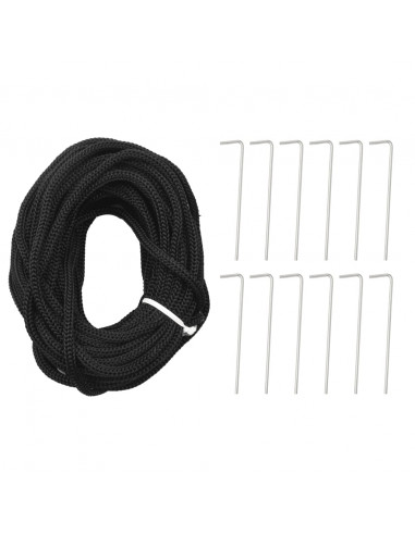 Albero di Natale Pennone Bianco Caldo 732 LED 500 cm