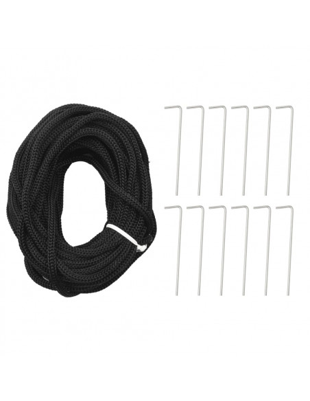 Albero di Natale Pennone Bianco Caldo 732 LED 500 cm