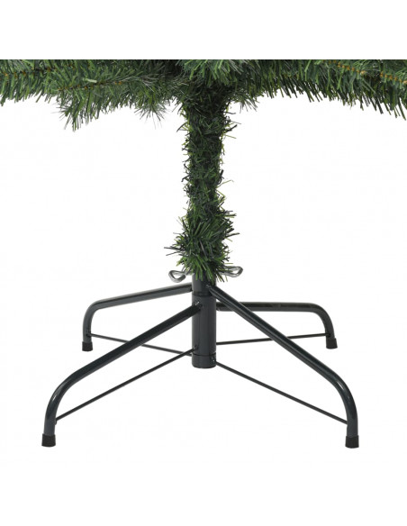 Albero di Natale Sottile con Base 300 cm in PVC