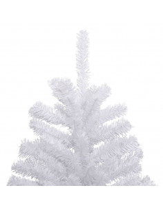 Albero Natale Artificiale Incernierato con Neve Fioccata 180 cm