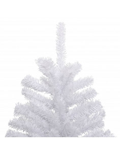 Albero Natale Artificiale Incernierato con Neve Fioccata 240 cm
