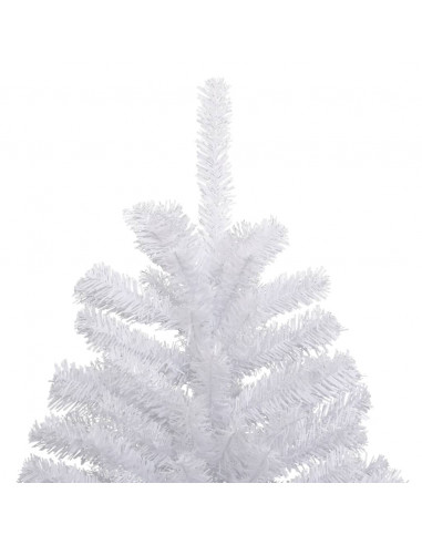 Albero Natale Artificiale Incernierato con Neve Fioccata 270 cm