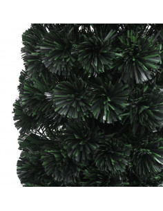 Albero Natale Artificiale Sottile Supporto 120 cm Fibra Ottica