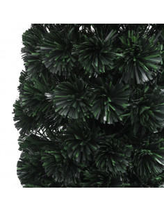 Albero Natale Artificiale Sottile Supporto 240 cm Fibra Ottica