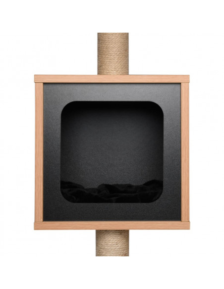 Albero per Gatti con Tappeto Tiragraffi in Sisal 123 cm