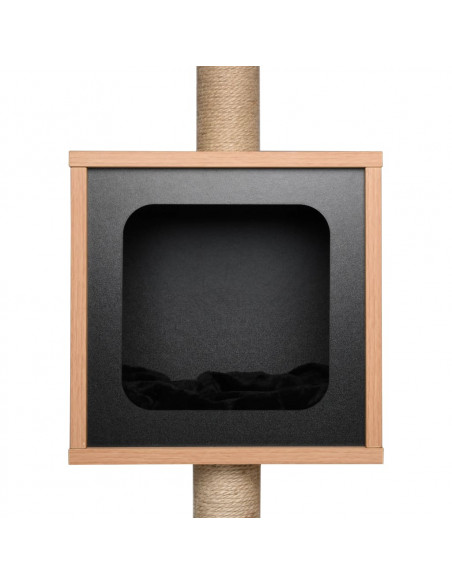Albero per Gatti con Tappeto Tiragraffi in Sisal 82 cm