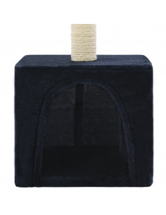 Albero per Gatti con Tiragraffi in Sisal 55 cm Blu Scuro