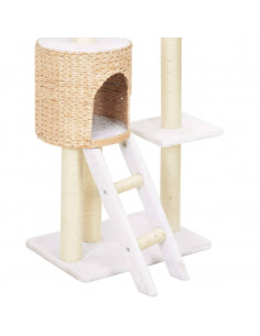 Albero per Gatti con Tiragraffi in Sisal Seagrass