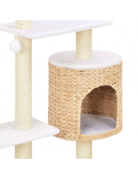 Albero per Gatti con Tiragraffi in Sisal Seagrass